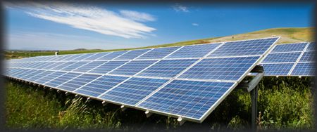 a photovoltaic array